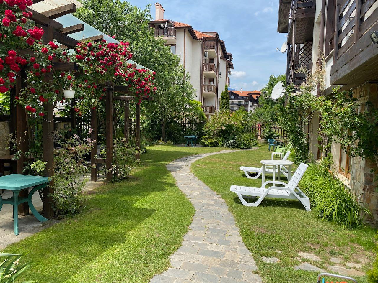 Garden at Valentina Bansko